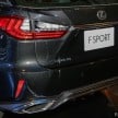 New fourth-gen Lexus RX launched in Malaysia – 200t, 350, 450h and F Sport variants, from RM389k