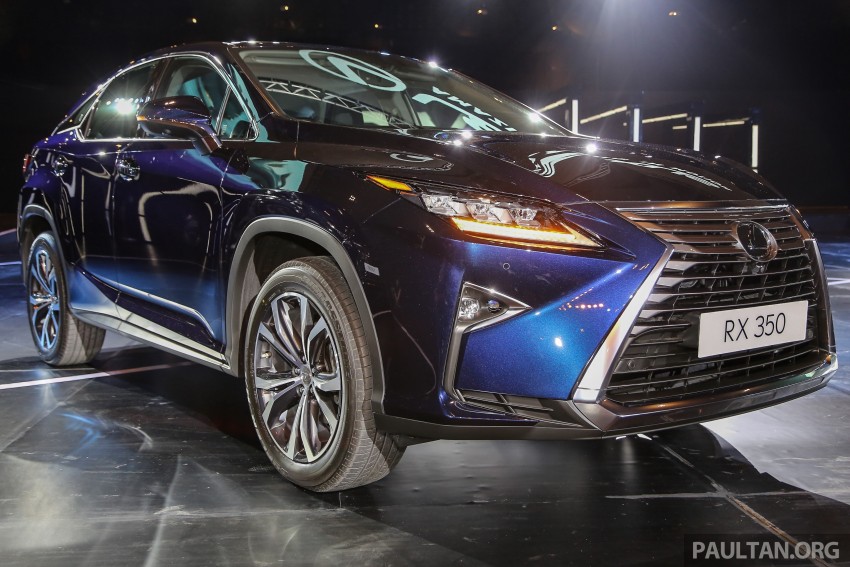New fourth-gen Lexus RX launched in Malaysia – 200t, 350, 450h and F Sport variants, from RM389k 406654