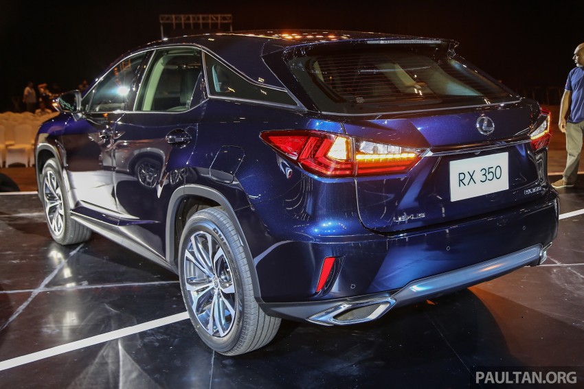New fourth-gen Lexus RX launched in Malaysia – 200t, 350, 450h and F Sport variants, from RM389k 406662