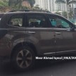 SPIED: Subaru Forester facelift testing, CKD possible?