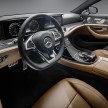 W213 Mercedes-Benz E-Class – mini S-Class interior revealed ahead of January 11 debut