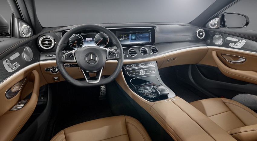 W213 Mercedes-Benz E-Class – mini S-Class interior revealed ahead of January 11 debut 417707