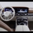 VIDEO: W213 Mercedes-Benz E-Class interior detailed