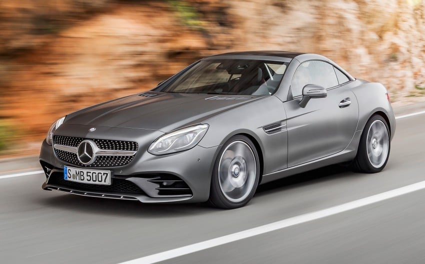 Mercedes-Benz SLC roadster debuts ahead of Detroit 419713