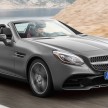 Mercedes-Benz SLC roadster debuts ahead of Detroit