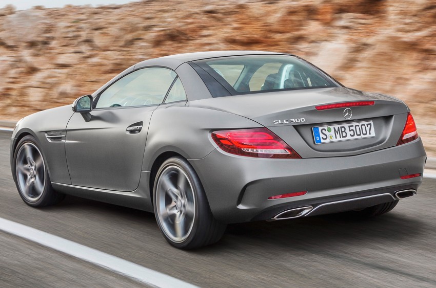 Mercedes-Benz SLC roadster debuts ahead of Detroit 419715