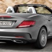 Mercedes-Benz SLC roadster debuts ahead of Detroit