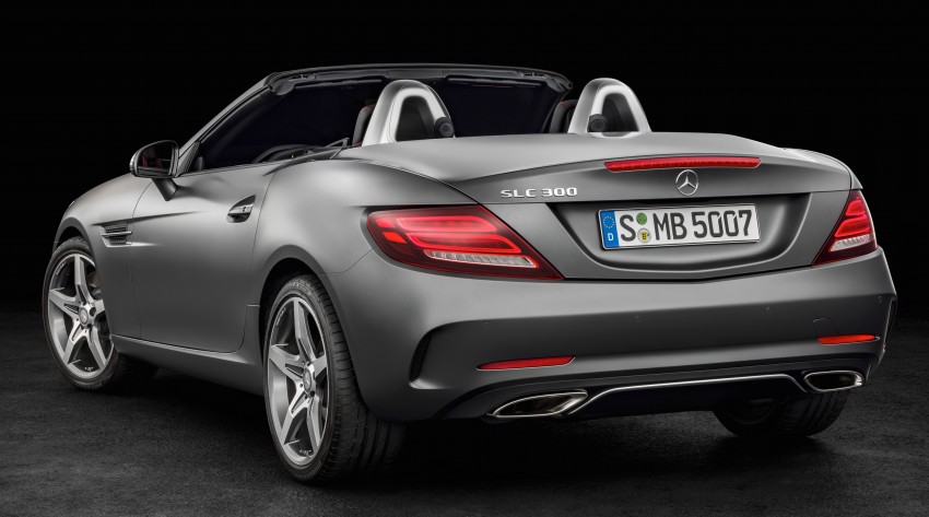 Mercedes-Benz SLC roadster debuts ahead of Detroit 419730