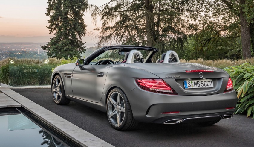 Mercedes-Benz SLC roadster debuts ahead of Detroit 419747