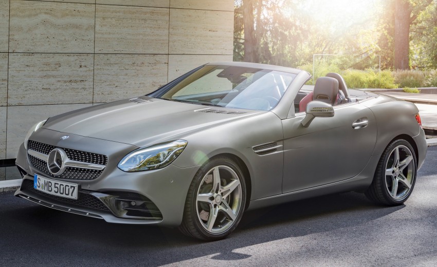 Mercedes-Benz SLC roadster debuts ahead of Detroit 419751