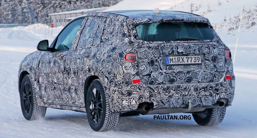 SPYSHOTS: G01 BMW X3 threading through the snow 423459