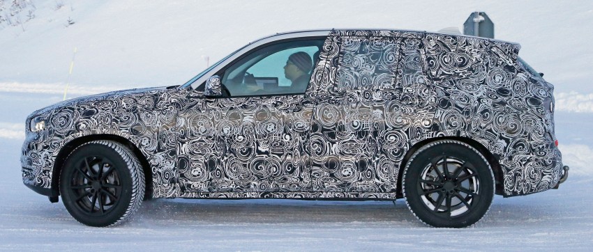 SPYSHOTS: G01 BMW X3 threading through the snow 423455