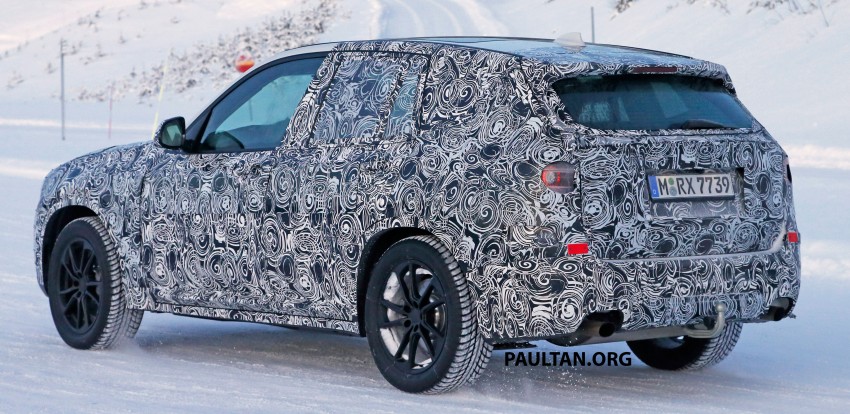 SPYSHOTS: G01 BMW X3 threading through the snow 423457