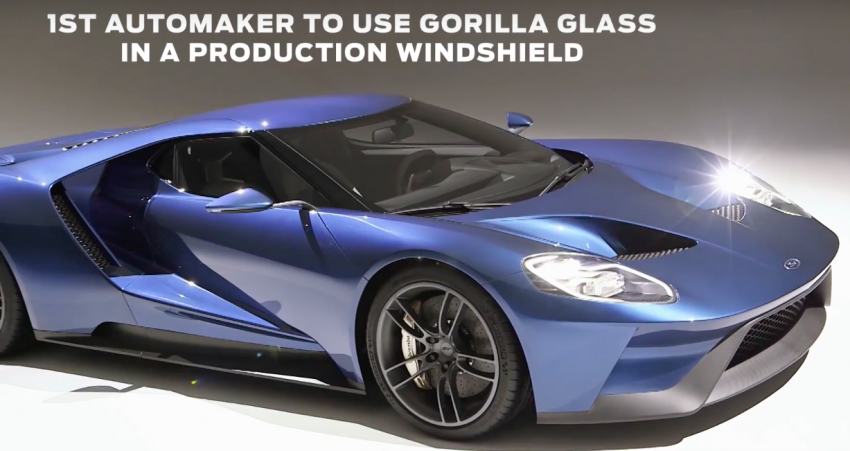2017 Ford GT to come with Gorilla Glass windscreens 419937