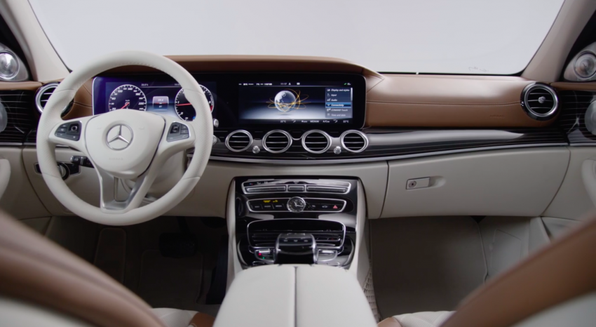 W213 Mercedes-Benz E-Class – mini S-Class interior revealed ahead of January 11 debut 417760