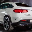 Mercedes-Benz GLE Coupe launched in Malaysia – GLE 400, GLE 450 AMG priced at RM631k, RM700k