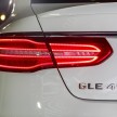 Mercedes-Benz GLE Coupe launched in Malaysia – GLE 400, GLE 450 AMG priced at RM631k, RM700k