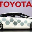 Toyota Mirai with satellite tech revealed at Detroit