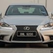 PANDU UJI: Lexus IS 200t F Sport –  kapasiti enjin diturun gred ke 2.0L, harga lebih tinggi