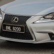 PANDU UJI: Lexus IS 200t F Sport –  kapasiti enjin diturun gred ke 2.0L, harga lebih tinggi