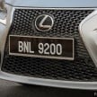 PANDU UJI: Lexus IS 200t F Sport –  kapasiti enjin diturun gred ke 2.0L, harga lebih tinggi