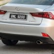 PANDU UJI: Lexus IS 200t F Sport –  kapasiti enjin diturun gred ke 2.0L, harga lebih tinggi