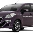 Suzuki Ertiga berlogo Proton, 3 versi rendered
