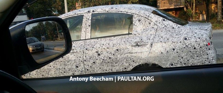 SPYSHOTS: 2016 Proton Saga gets sighted once again 429301