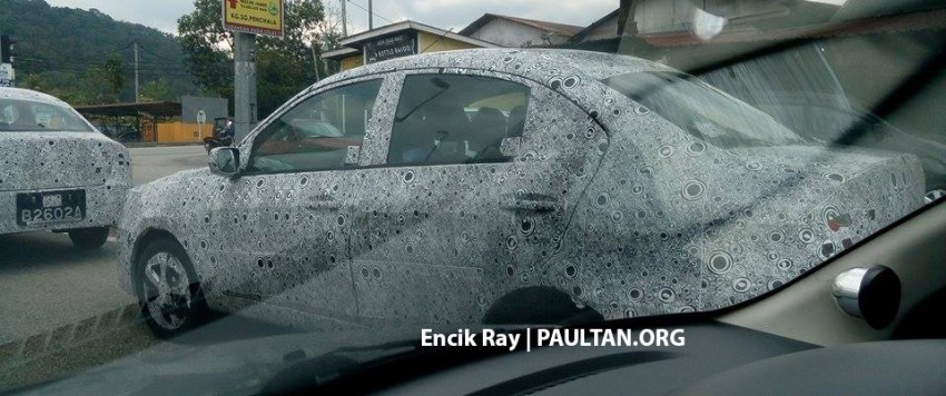 SPYSHOTS: 2016 Proton Saga gets sighted once again 429341