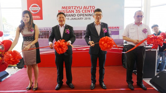 Ribbon Cutting_Mertzyu Auto Nissan 3S Centre