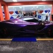 TMJ’s stunning purple LaFerrari makes an appearance