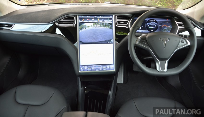 Tesla Model S 85 hanya satu cas penuh bagi perjalanan KL-Kedah; diuji GreenTech Malaysia 434265