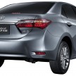 Toyota Corolla Altis facelift tiba di Thailand, ESport Nurburgring Edition hadir dengan kit badan baharu