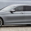 W213 Merc E-Class gets driverless license in Nevada