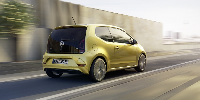 Volkswagen up! facelift unveiled with new 1.0 TSI mill 445969