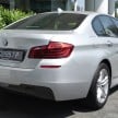 2016 BMW 520d M Sport, 520i M Sport, 528i M Sport all updated in Malaysia – EEV prices from RM318k