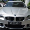 2016 BMW 520d M Sport, 520i M Sport, 528i M Sport all updated in Malaysia – EEV prices from RM318k