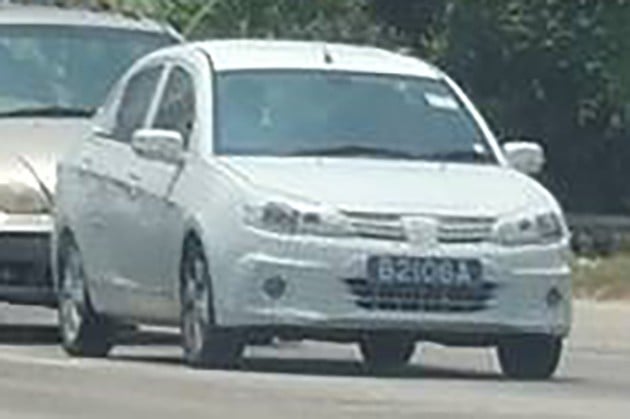 2016 Proton Saga spyshot