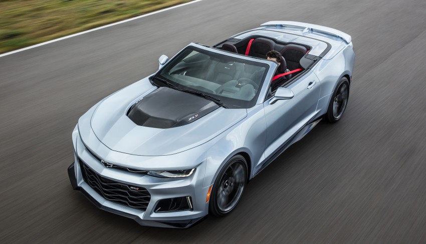 Chevrolet Camaro ZL1 Convertible debuts in New York 467011