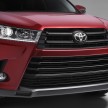 2017 Toyota Highlander midlife facelift, new 3.5 V6, 8AT