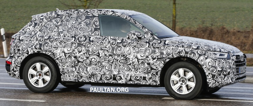 SPYSHOTS: 2017 Audi Q5 peels away some disguise 461470