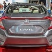 SPIED: 2016 Honda Civic 1.5 Turbo tested in Melaka