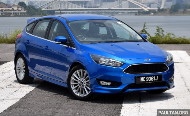 Ford Focus 1.5L EcoBoost quick drive 8
