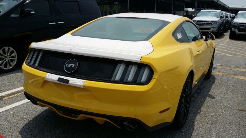 2016 Ford Mustang spotted in Malaysia – 2.3 litre EcoBoost and 5.0 litre GT V8 variants, in four colours 466924