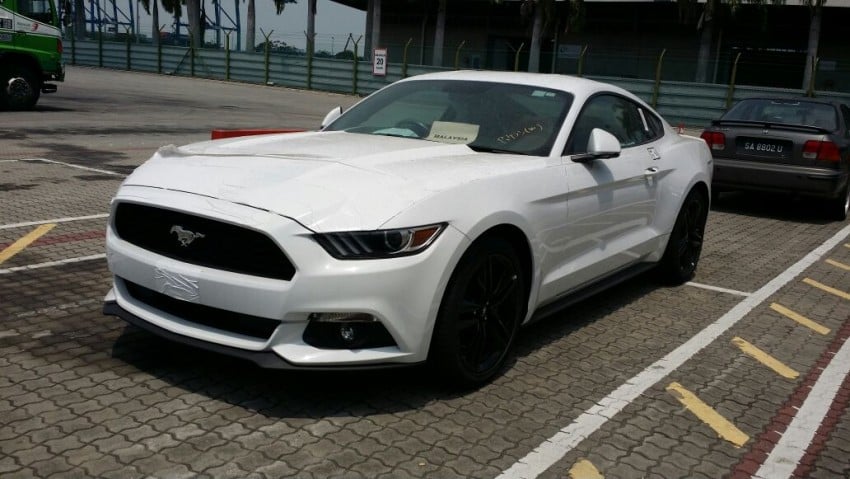 2016 Ford Mustang spotted in Malaysia – 2.3 litre EcoBoost and 5.0 litre GT V8 variants, in four colours 466925
