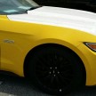 2016 Ford Mustang spotted in Malaysia – 2.3 litre EcoBoost and 5.0 litre GT V8 variants, in four colours