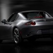 Mazda MX-5 RF revealed for NY – targa-roof fastback