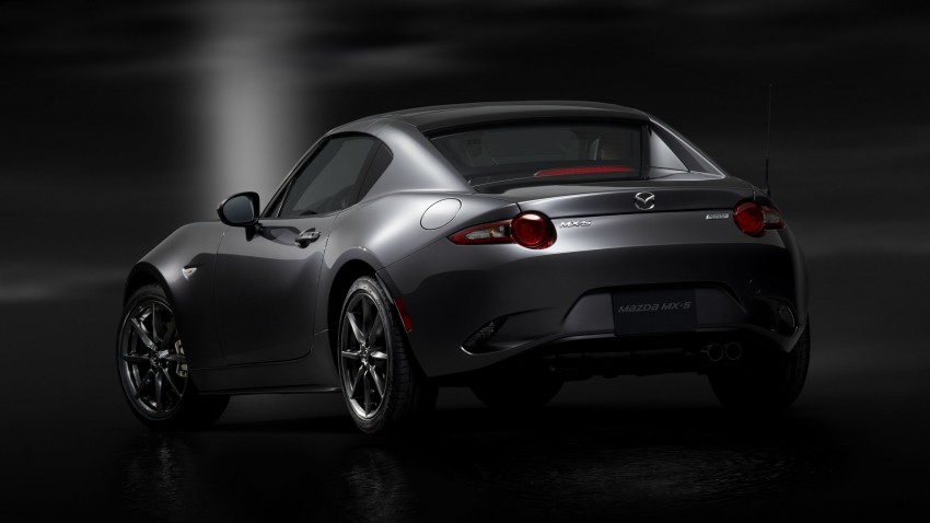 Mazda MX-5 RF revealed for NY – targa-roof fastback 464803