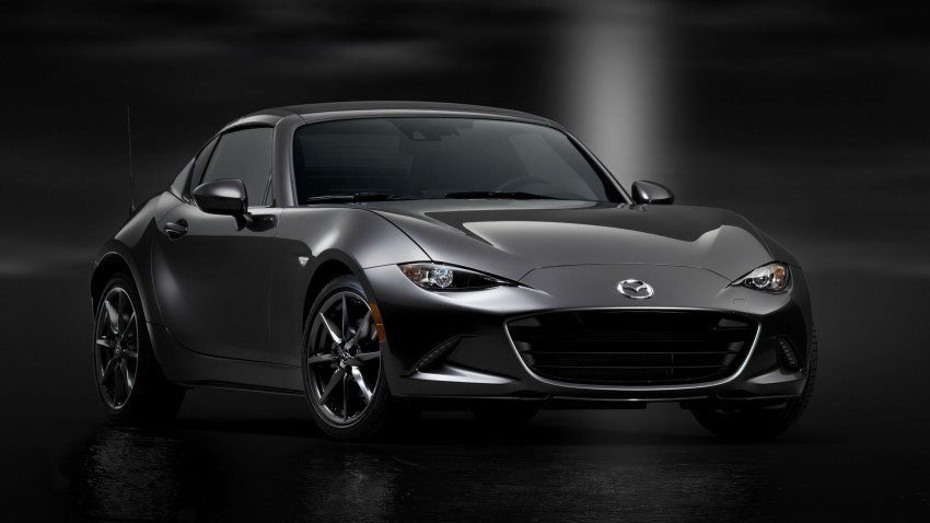 Mazda MX-5 RF revealed for NY – targa-roof fastback 464804