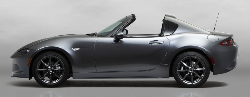 Mazda MX-5 RF revealed for NY – targa-roof fastback 464791